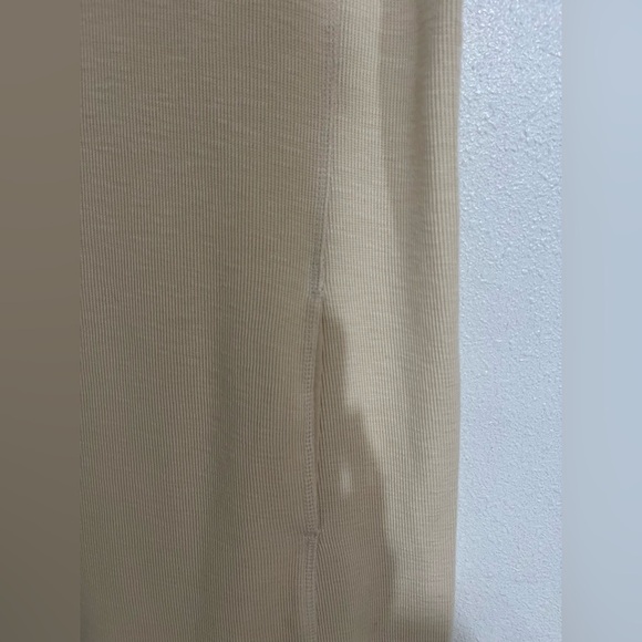 Quarter zip knit dress with pockets, legendary outfitters XL Woman, plus cream - Picture 5 of 7